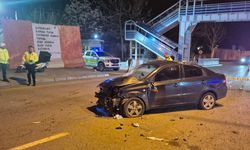 Bingöl'de takla atan otomobildeki 2 kişi yaralandı