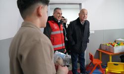 BM Mülteciler Yüksek Komiseri Salih ve Göç İdaresi Başkanı Kök'ten Öncüpınar Sınır Kapısı'na ziyaret