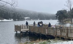 Bolu ve Kocaeli'nin yüksek kesimlerinde kar yağışı aralıklarla etkili oluyor