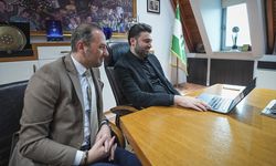 Bursaspor Kulübü Başkanı Enes Çelik, AA'nın 'Yılın Kareleri' oylamasına katıldı