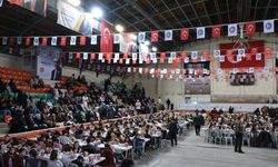Çorum'da 'tekne orucu' tutan çocuklar birlikte iftar yaptı