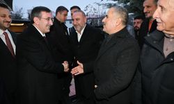 Cumhurbaşkanı Yardımcısı Yılmaz, Siirt Valiliğini ziyaret etti