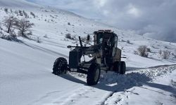 Elazığ'da kardan kapanan 39 köy yolu ulaşıma açıldı
