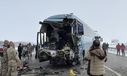 Erzurum'da ikinci kez zincirleme trafik kazası meydana geldi, 1 kişi öldü