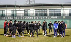 Gaziantep FK, kupa maçı hazırlıklarını Ankara'da tamamladı