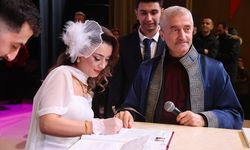 Gaziantep'te 62 çift Sevgililer Günü'nde evlendi