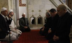 Habib-i Neccar Camisi'nde 6 Şubat depremlerinin üçüncü yılında hatim duası yapıldı