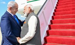 Hindistan Başbakanı Modi, iki günlük resmi ziyaret kapsamında İsrail'e ulaştı