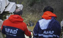İzmir'de dere yatağına düşen otomobildeki 2 kız kardeşin cesedi bulundu