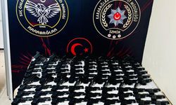 İzmir'de kümeste 124 ruhsatsız tabanca ele geçirildi