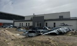 Karaman'da şiddetli rüzgar etkili oldu