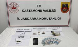 Kastamonu'da düzenlenen uyuşturucu operasyonunda 9 şüpheli yakalandı