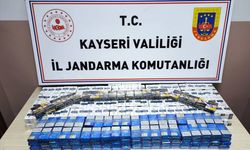 Kayseri'de 619 paket bandrolsüz kaçak sigara ele geçirildi