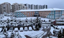 Kayseri'de kar yağışı etkili oldu