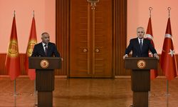 Kırgızistan Meclis Başkanı Turgunbek uulu, TBMM Başkanı Kurtulmuş ile ortak basın toplantısında konuştu: