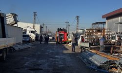 Kırklareli'nde iş yerinde çıkan yangında bir kişi yaralandı