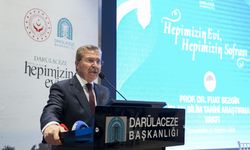 KKTC Başbakanı Üstel, Fuat Sezgin İslam Bilim Tarihi Araştırmaları Vakfı Mütevelli Heyeti Toplantısı'nda konuştu: