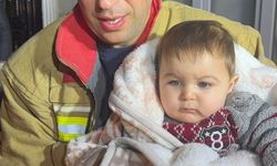 Manisa'da selde mahsur kalan 11 kişilik aile tahliye edildi