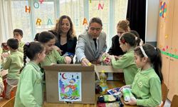 Marmaris'te ilkokul öğrencilerinden 'Maarifin Kalbinde Ramazan' etkinliği