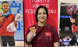 Milli halterci Zehranur Aslan'ın hedefi dünya şampiyonluğu
