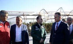 Muğla Valisi Akbıyık, Seydikemer'de selden zarar gören çiftçileri ziyaret etti: