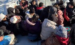 Muğla'da 44 düzensiz göçmen kurtarıldı, 33 düzensiz göçmen yakalandı