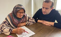 Okul hayali yarım kalınca 80 yaşından sonra okuma yazma öğrendi