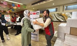 Sadakataşı Derneğinden Mısır'da yaşayan Gazzeli ailelere ramazan yardımı