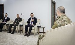 Şam Büyükelçisi Yılmaz, Suriye Savunma Bakanı Ebu Kasra ile görüştü