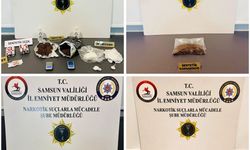 Samsun'da uyuşturucu operasyonlarında 9 zanlı yakalandı