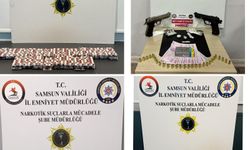 Samsun'da uyuşturucu operasyonunda 5 zanlı yakalandı