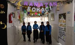 Şanlıurfa'da öğrenciler okullarında 'Ramazan Sokağı' oluşturdu