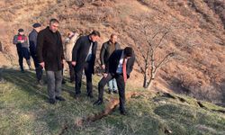 Sivas'ın Koyulhisar ilçesinde heyelan meydana geldi