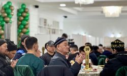 TİKA, Kazakistan'da 500 kişilik iftar sofrası kurdu