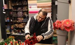 Trakya'da Sevgililer Günü yoğunluğu çiçekçilere yansıdı