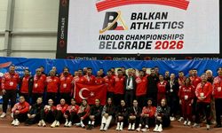 Türkiye, Balkan Salon Atletizm Şampiyonası'nda 14 madalya kazandı