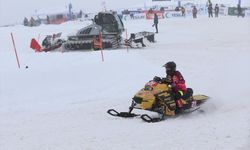 'Yeşilay Dünya Kar Motosikleti Şampiyonası'nın Türkiye etabı tamamlandı