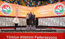 Yeşilay Türkiye Salon Atletizm Şampiyonası tamamlandı