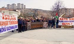 ABD ve İsrail'in İran'a saldırısı Malatya'da protesto edildi
