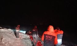 Ağrı'da tipide kara saplanan kamyonet ile içindeki 4 kişi kurtarıldı