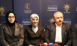Aile ve Sosyal Hizmetler Bakanı Göktaş, Tekirdağ'da partisinin bayramlaşma programında konuştu: