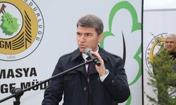 Amasya'da Orman Haftası'nda fidanlar toprakla buluştu
