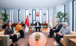 Bakan Ersoy, TOGEMDER Yönetim Kurulu Başkanı Sekmen ile görüştü