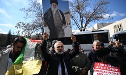 Başkentte ABD ve İsrail'in İran'a yönelik saldırıları protesto edildi