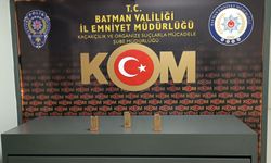 Batman'da kaçakçılık operasyonunda 2 kilo 581 gram altın ele geçirildi