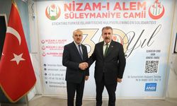 BBP Genel Başkanı Destici, Amsterdam'da partililerle bir araya geldi