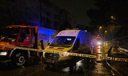 Beşiktaş'ta evde çıkan yangında 2 kişi dumandan etkilendi