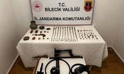 Bilecik'te tarihi eser operasyonunda bir kişi yakalandı