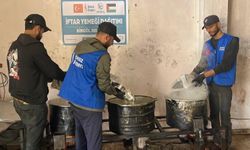 Bingöl Belediyesi Gazze'de her gün 1000 kişiye iftar veriyor