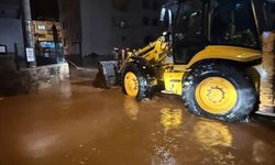 Bodrum'da şiddetli yağış nedeniyle su baskınları yaşandı